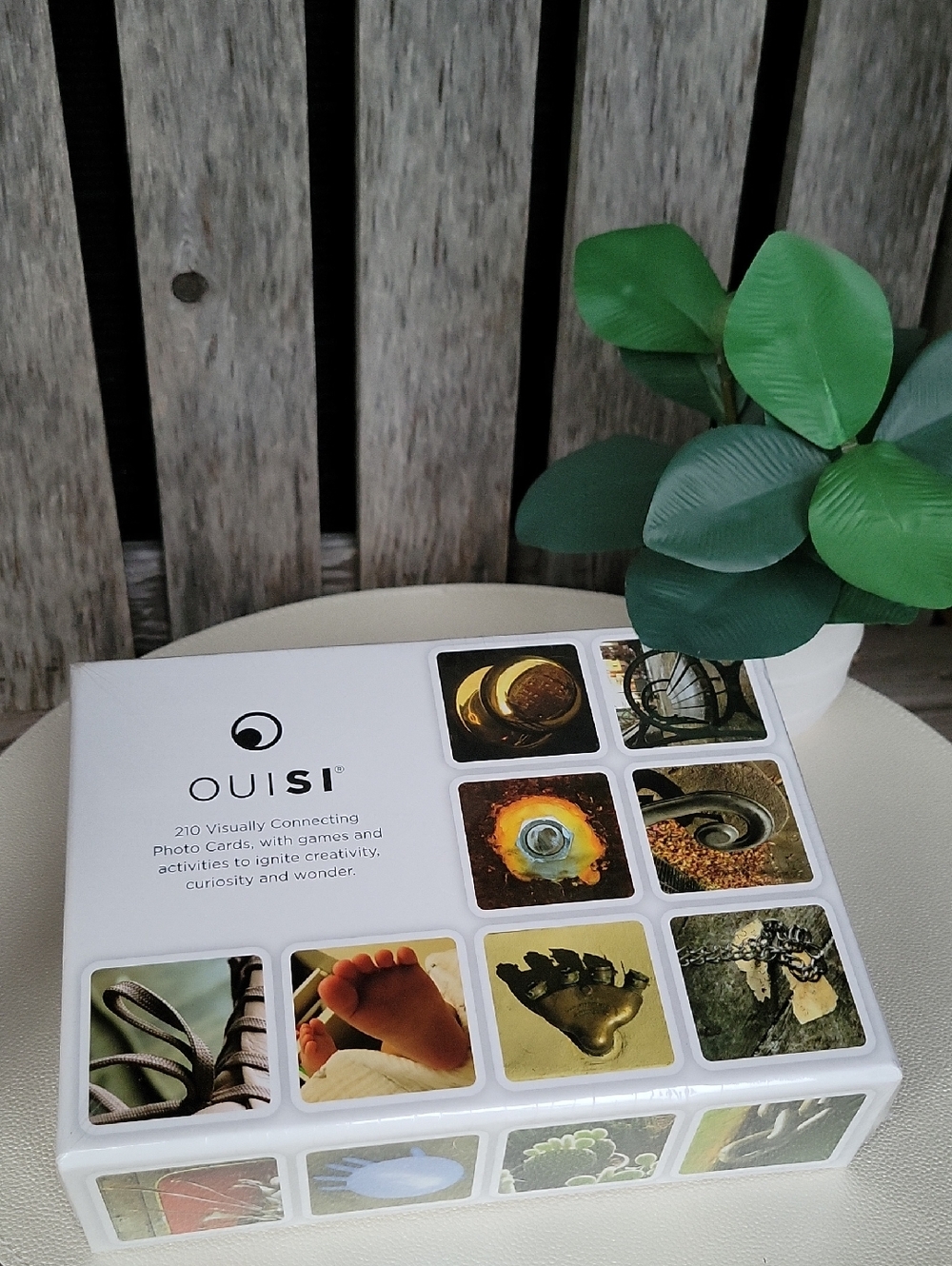 OUISI Photo Cards Visual Connect Game -
